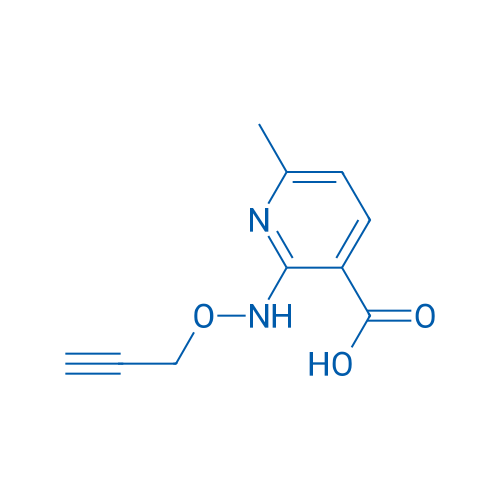 6-Methyl-2-[(prop-2-yn-1-yloxy)amino]pyridine-3-carboxylic acid 1g