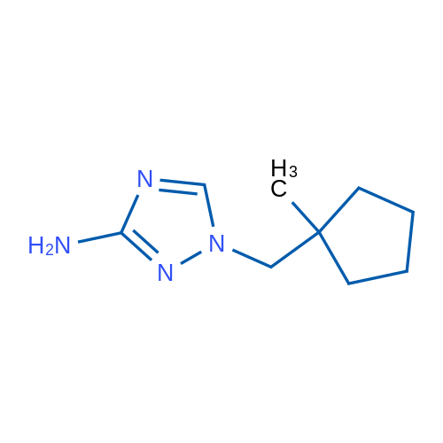 1-[(1-Methylcyclopentyl)methyl]-1H-1,2,4-triazol-3-amine 1g