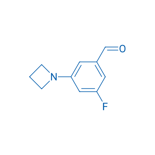 3-(Azetidin-1-yl)-5-fluorobenzaldehyde 1g