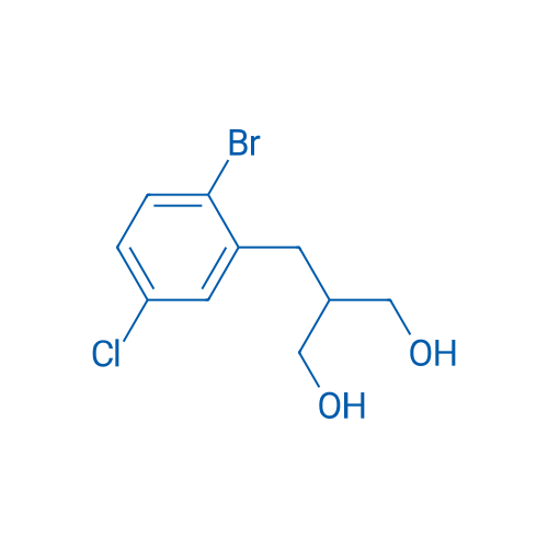 2-(2-Bromo-5-chlorobenzyl)propane-1,3-diol 1g