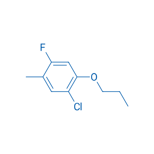 1-Chloro-4-fluoro-5-methyl-2-propoxybenzene 5g