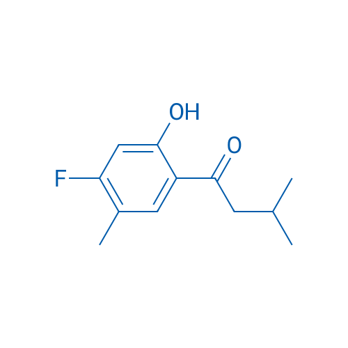 1-(4-Fluoro-2-hydroxy-5-methylphenyl)-3-methylbutan-1-one 1g