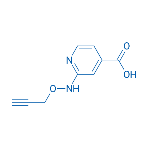 2-[(Prop-2-yn-1-yloxy)amino]pyridine-4-carboxylic acid 1g