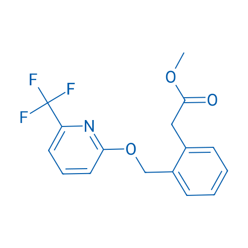 Methyl 2-(2-(((6-(trifluoromethyl)pyridin-2-yl)oxy)methyl)phenyl)acetate 100g