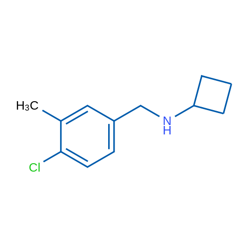 N-[(4-Chloro-3-methylphenyl)methyl]cyclobutanamine 5g