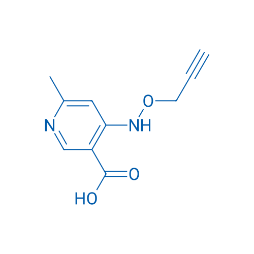 6-Methyl-4-[(prop-2-yn-1-yloxy)amino]pyridine-3-carboxylic acid 1g