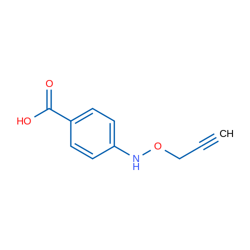 4-[(Prop-2-yn-1-yloxy)amino]benzoic acid 1g