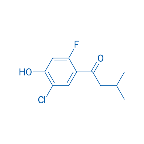 1-(5-Chloro-2-fluoro-4-hydroxyphenyl)-3-methylbutan-1-one 5g