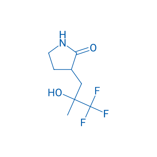 3-(3,3,3-Trifluoro-2-hydroxy-2-methylpropyl)pyrrolidin-2-one 1g