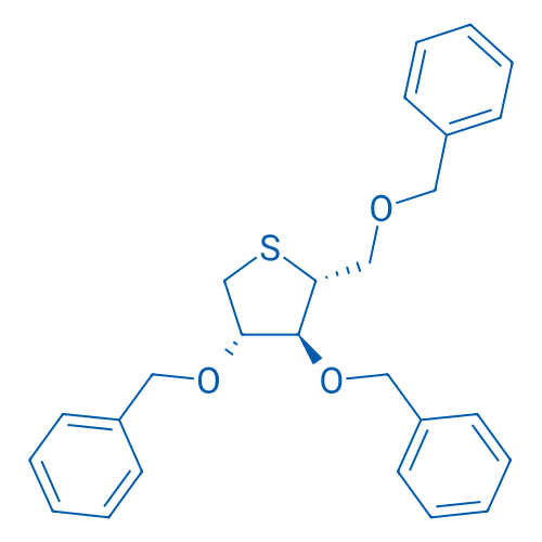 (2R,3S,4S)-3,4-Bis(benzyloxy)-2-((benzyloxy)methyl)tetrahydrothiophene 1g
