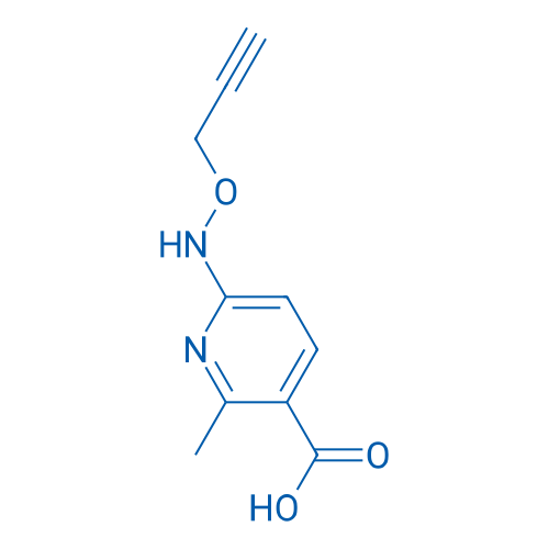 2-Methyl-6-[(prop-2-yn-1-yloxy)amino]pyridine-3-carboxylic acid 1g