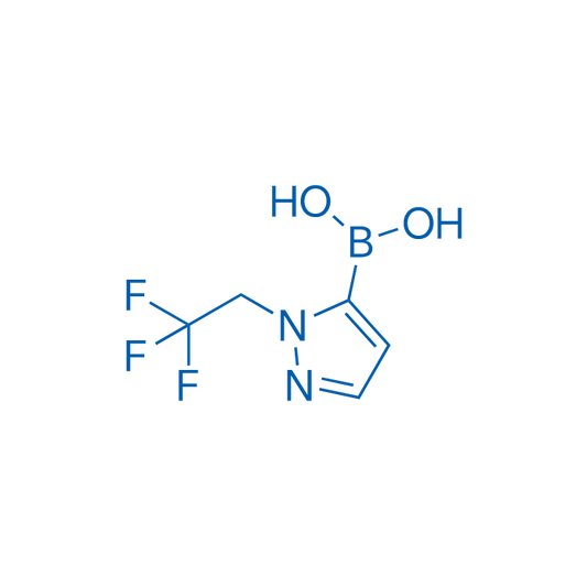(1-(2,2,2-Trifluoroethyl)-1H-pyrazol-5-yl)boronic acid 100mg