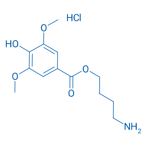 4-Aminobutyl 4-hydroxy-3,5-dimethoxybenzoate hydrochloride 1g
