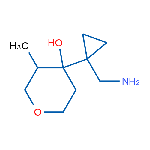 4-[1-(Aminomethyl)cyclopropyl]-3-methyloxan-4-ol 1g