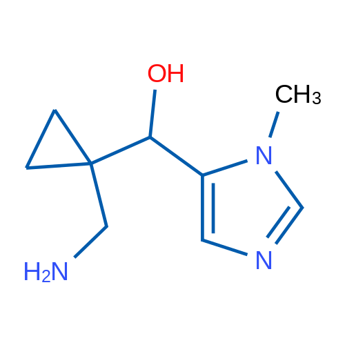 [1-(Aminomethyl)cyclopropyl](1-methyl-1H-imidazol-5-yl)methanol 1g