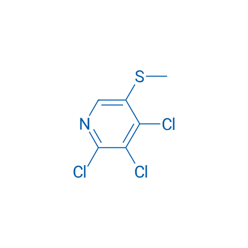 2,3,4-Trichloro-5-(methylsulfanyl)pyridine 1g