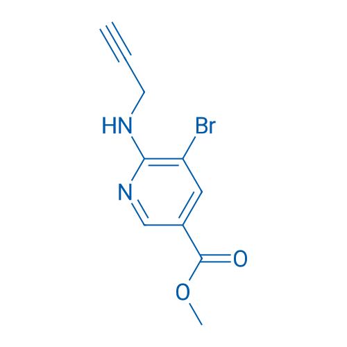 Methyl 5-bromo-6-[(prop-2-yn-1-yl)amino]pyridine-3-carboxylate 1g