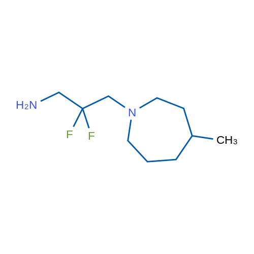 2,2-Difluoro-3-(4-methylazepan-1-yl)propan-1-amine 1g