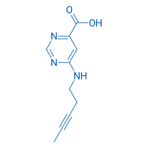 6-[(Pent-3-yn-1-yl)amino]pyrimidine-4-carboxylic acid 1g