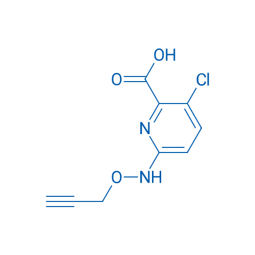3-Chloro-6-[(prop-2-yn-1-yloxy)amino]pyridine-2-carboxylic acid 1g