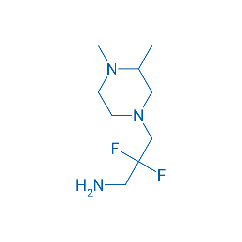 3-(3,4-Dimethylpiperazin-1-yl)-2,2-difluoropropan-1-amine 1g