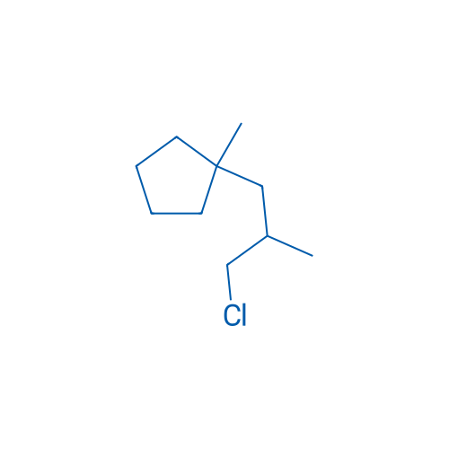 1-(3-Chloro-2-methylpropyl)-1-methylcyclopentane 1g
