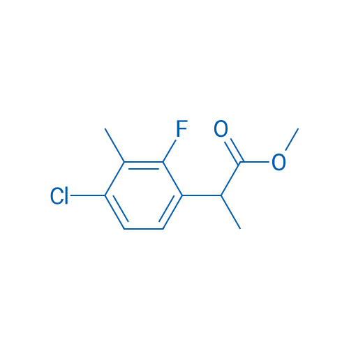 Methyl 2-(4-chloro-2-fluoro-3-methylphenyl)propanoate 1g