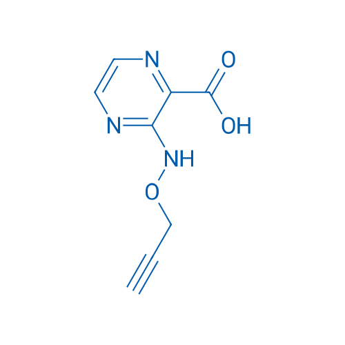 3-[(Prop-2-yn-1-yloxy)amino]pyrazine-2-carboxylic acid 1g
