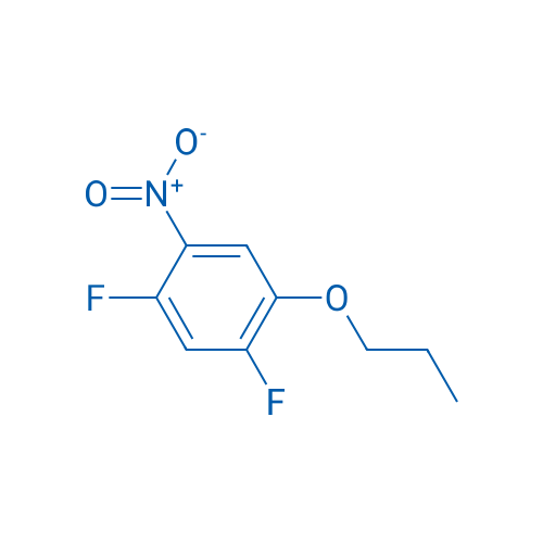 1,5-Difluoro-2-nitro-4-propoxybenzene 1g