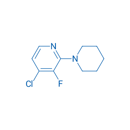 4-Chloro-3-fluoro-2-(piperidin-1-yl)pyridine 1g