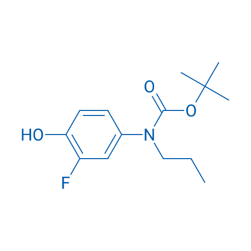 tert-Butyl N-(3-fluoro-4-hydroxyphenyl)-N-propylcarbamate 5g