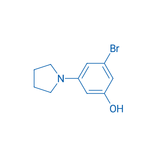 3-Bromo-5-(pyrrolidin-1-yl)phenol 5g