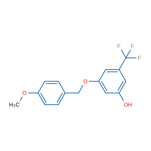 3-[(4-Methoxyphenyl)methoxy]-5-(trifluoromethyl)phenol 1g