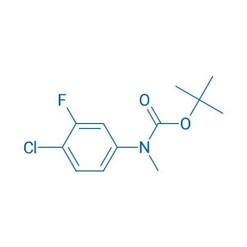 tert-Butyl N-(4-chloro-3-fluorophenyl)-N-methylcarbamate 1g
