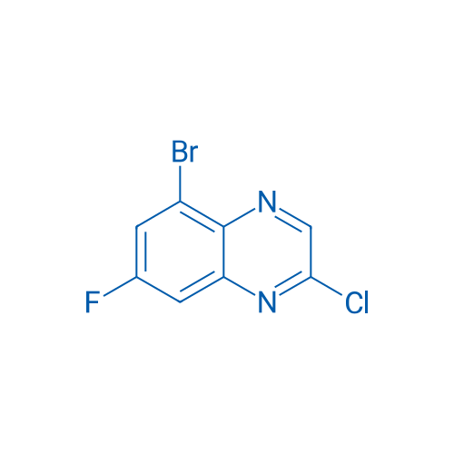 5-Bromo-2-chloro-7-fluoroquinoxaline 100mg