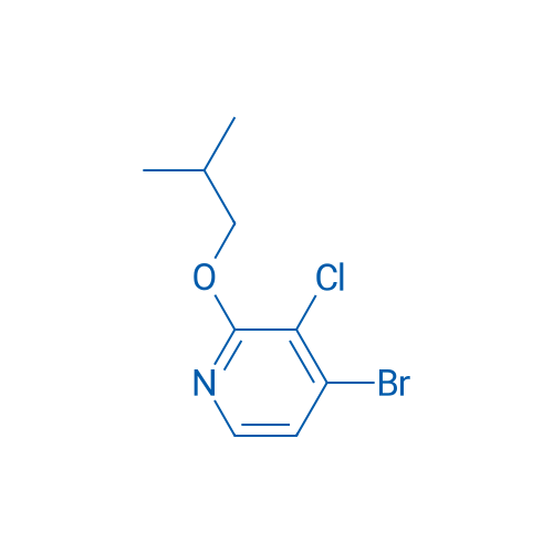 4-Bromo-3-chloro-2-(2-methylpropoxy)pyridine 1g