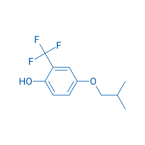 4-(2-Methylpropoxy)-2-(trifluoromethyl)phenol 5g