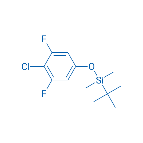 tert-Butyl(4-chloro-3,5-difluorophenoxy)dimethylsilane 1g