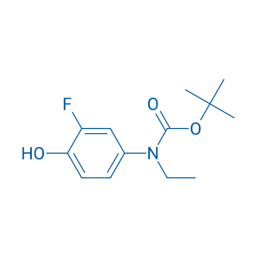 tert-Butyl N-ethyl-N-(3-fluoro-4-hydroxyphenyl)carbamate 5g