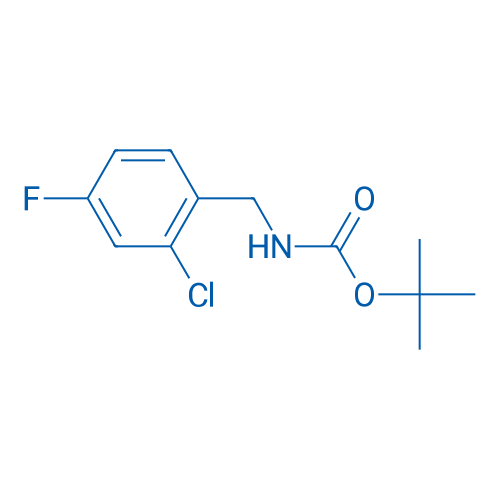 tert-Butyl N-[(2-chloro-4-fluorophenyl)methyl]carbamate 1g