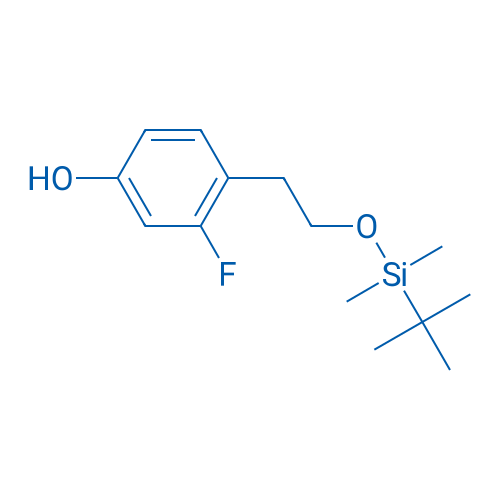 4-{2-[(tert-butyldimethylsilyl)oxy]ethyl}-3-fluorophenol 1g