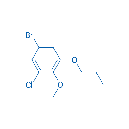 5-Bromo-1-chloro-2-methoxy-3-propoxybenzene 1g