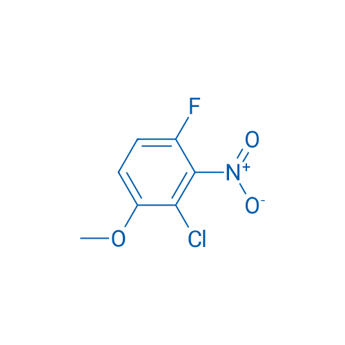 2-Chloro-4-fluoro-1-methoxy-3-nitrobenzene 5g