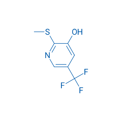 2-(Methylsulfanyl)-5-(trifluoromethyl)pyridin-3-ol 5g