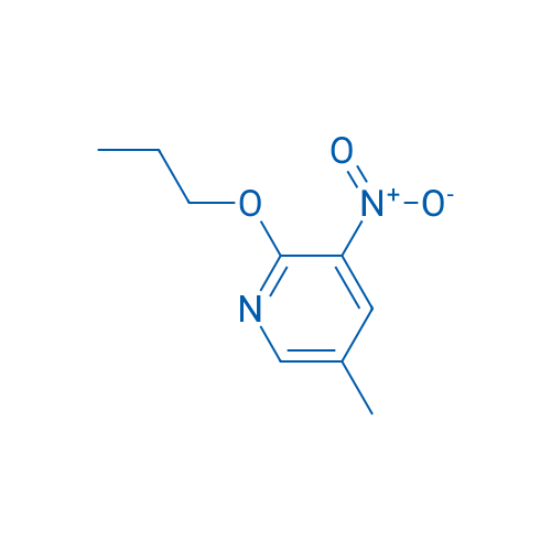 5-Methyl-3-nitro-2-propoxypyridine 1g