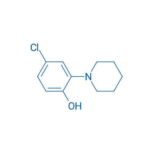 4-Chloro-2-(piperidin-1-yl)phenol 5g