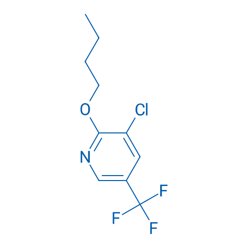 2-Butoxy-3-chloro-5-(trifluoromethyl)pyridine 1g