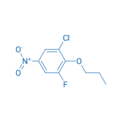 1-Chloro-3-fluoro-5-nitro-2-propoxybenzene 5g
