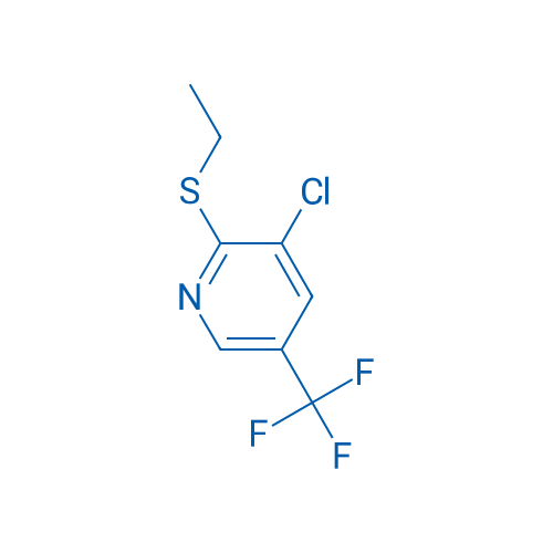 3-Chloro-2-(ethylsulfanyl)-5-(trifluoromethyl)pyridine 1g