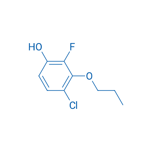 4-Chloro-2-fluoro-3-propoxyphenol 5g